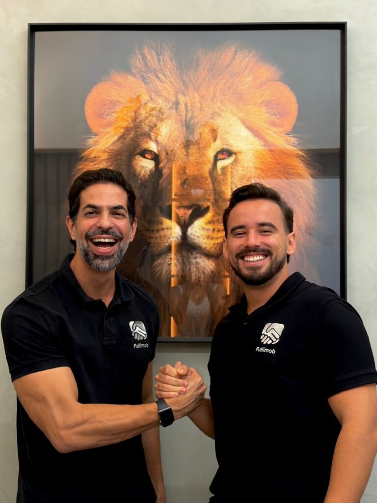 Rafael Cunha e Rafael e Leo Rosa, sócios no Fullimob | Crédito: Divulgação