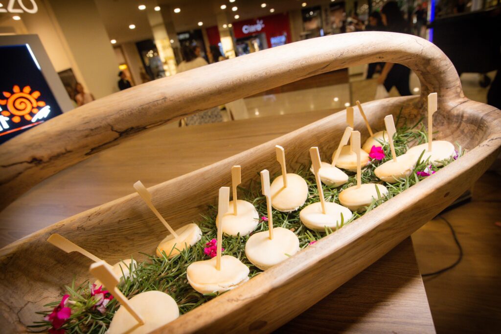 Buffet Absolutto na reinauguração da Arezzo | Crédito: Rafael Cautella