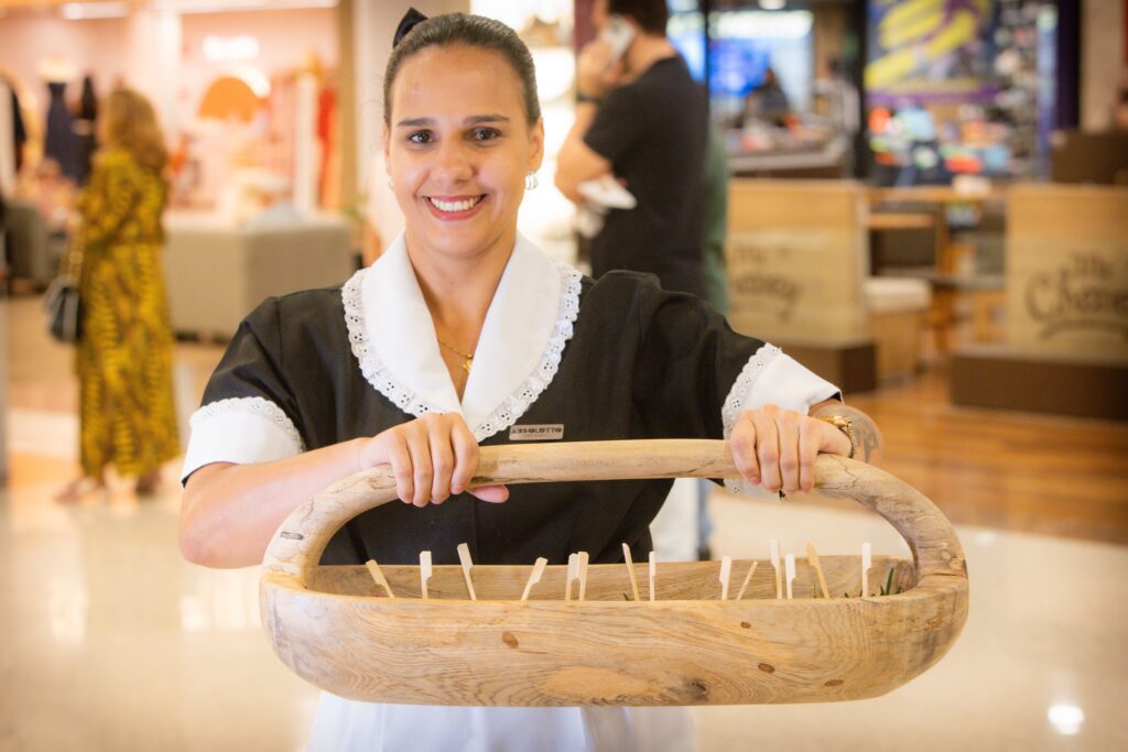 Buffet Absolutto na reinauguração da Arezzo | Crédito: Rafael Cautella