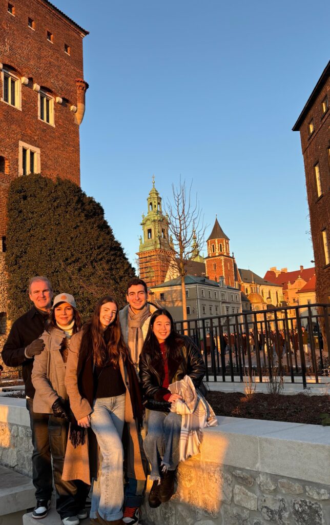 A 1ª estrela do Natal surge no céu da Polônia | Créditos: Arquivo pessoal