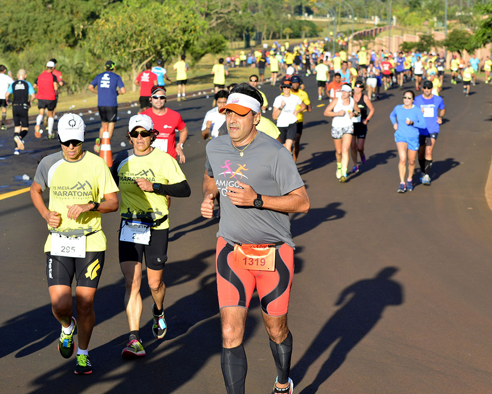 Percursos da meia maratona