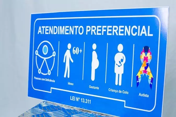 Lei ampliou atendimentos prioritários | Crédito: Divulgação