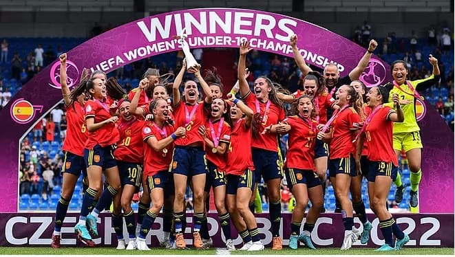 Seleção Feminina da Espanha | Crédito: Divulgação