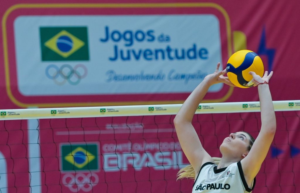 Volei é uma das modalidades nos Jogos da juventude em Ribeirão Preto | Crédito: Beto Noval/COB