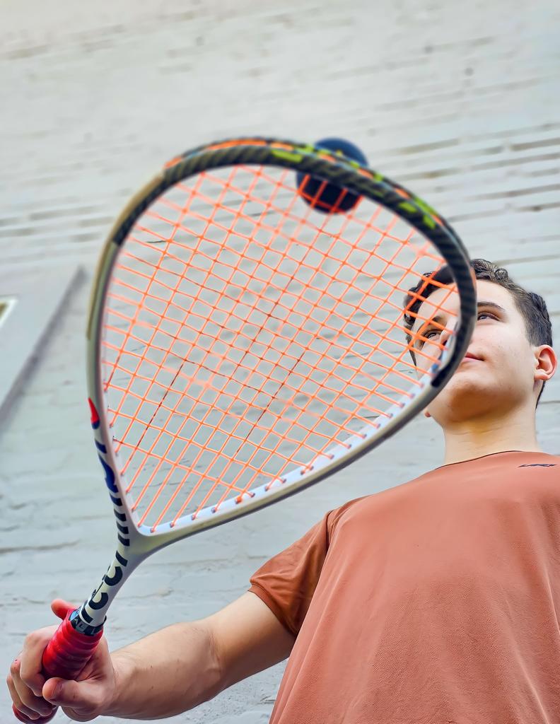 Bernardo Jorge Guimarães, campeão de squash | Crédito: Divulgação