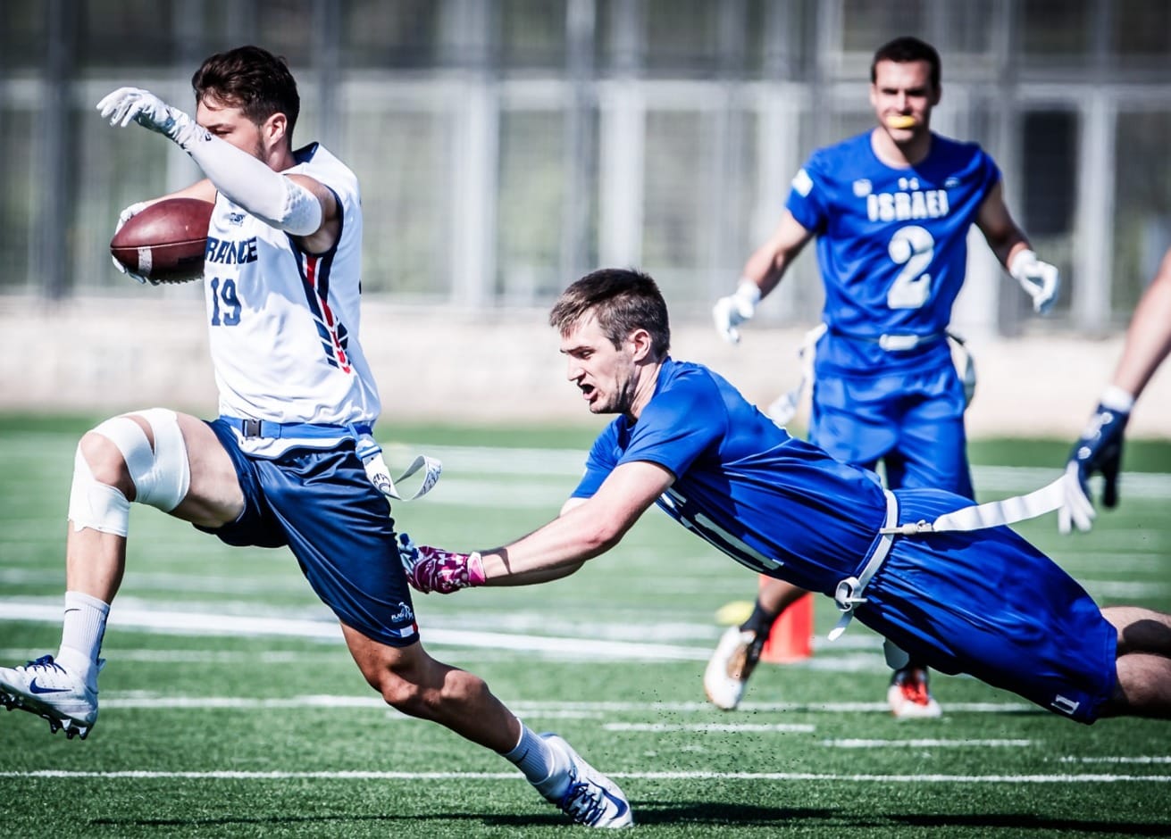 Flag football será esporte olímpico a partir de 2028 | Crédito: Divulgação