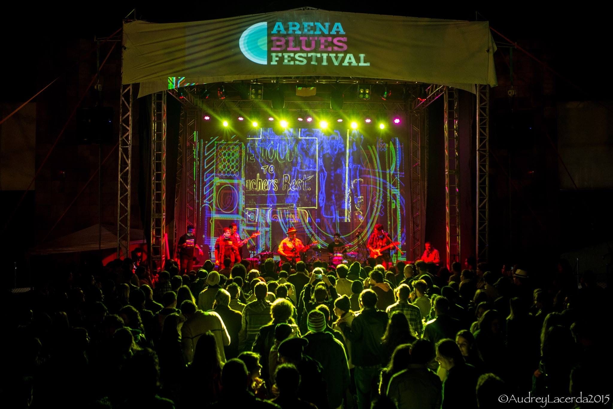 Arena Blues Festival no Teatro de Arena, em 2015 | Crédito: Audrey Lacerda