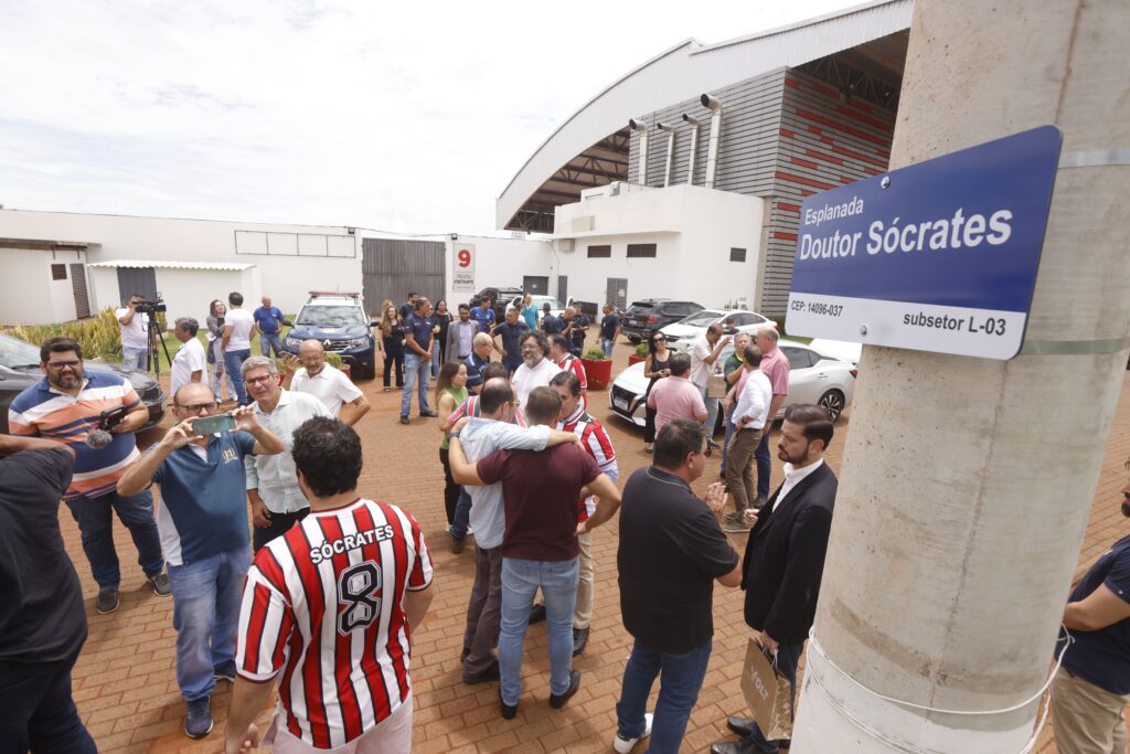 Cerimônia na Esplanada Sócrates | Crédito: Rafael Cautella