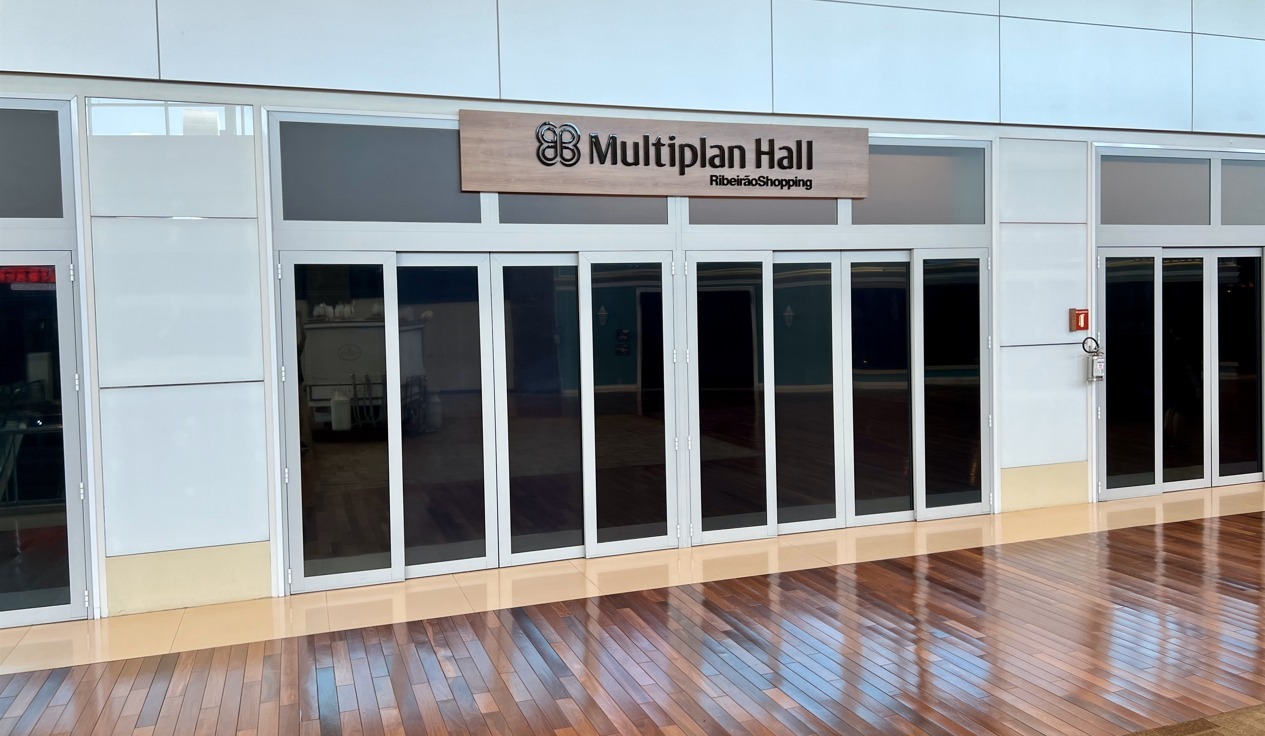 Multiplan Hall, no RibeirãoShopping | Crédito: Tábata Barbosa/Divulgação