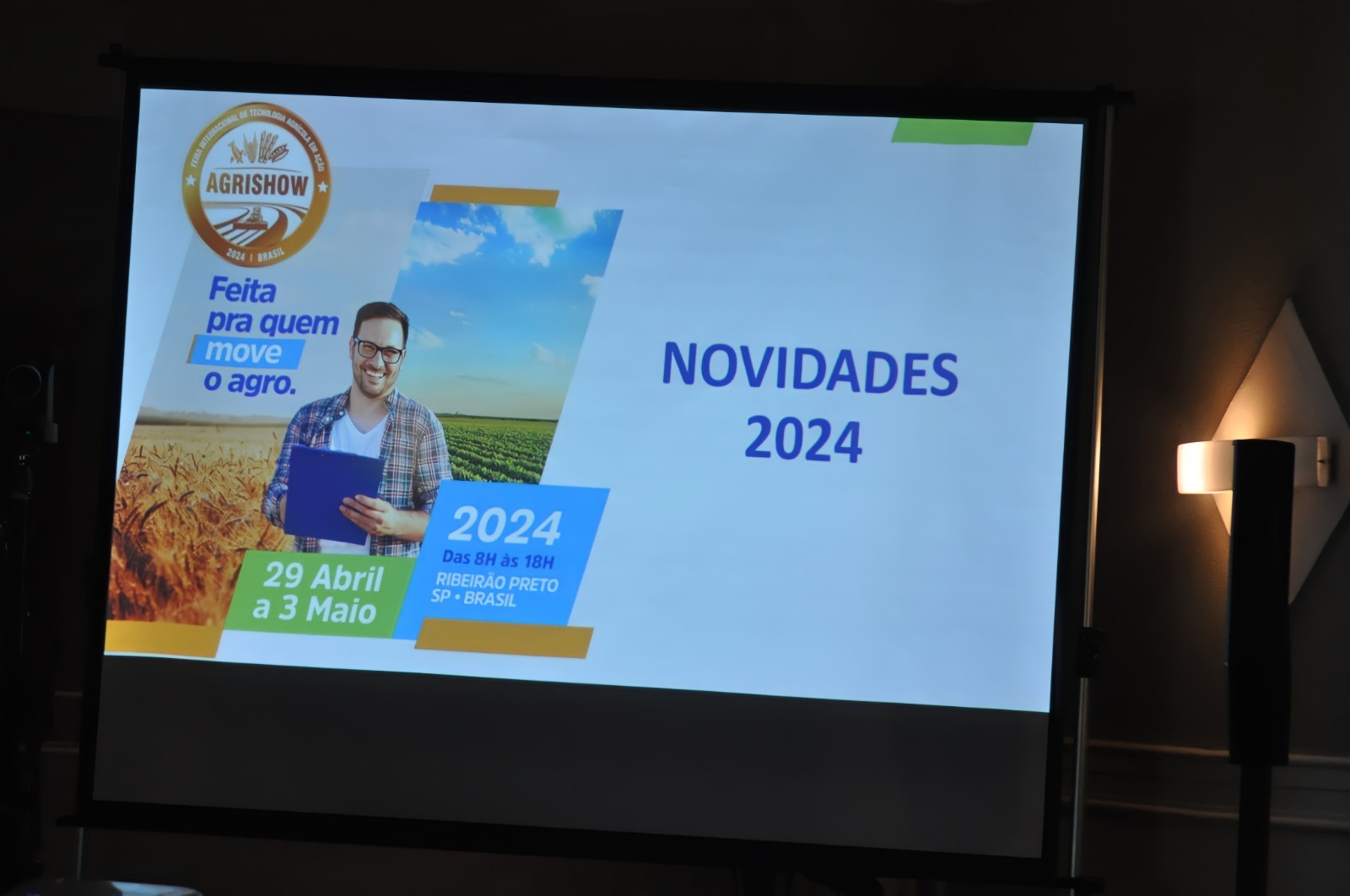 Coletiva de imprensa Agrishow | Crédito: divulgação