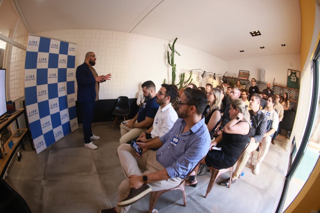 LIDE Ribeirão Preto tem encontro com Thiago Muniz | Crédito: Rafael Cautella