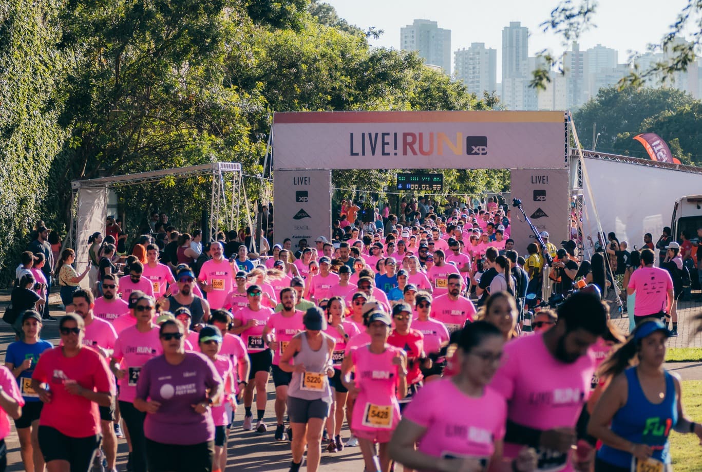 Live Run XP Ribeirão Preto | Crédito: Ginza Studio/LIVE! RUN XP