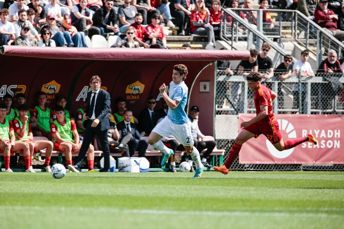 Filipe Bordon jogando pelo Lázio | Foto: Arquivo pessoal