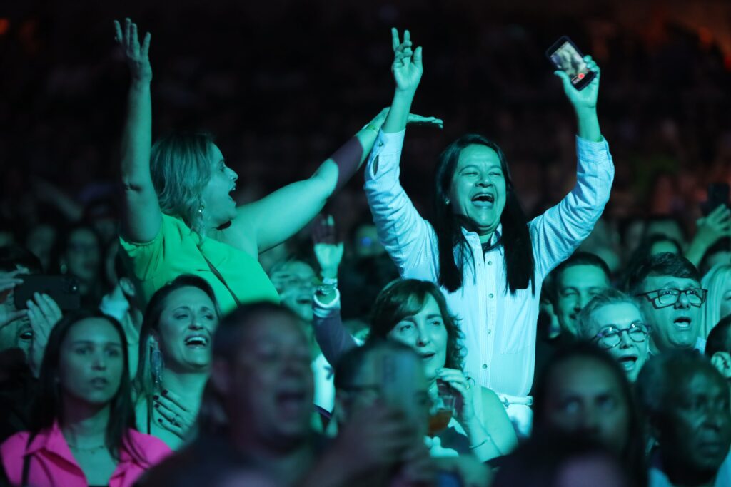 Zeca Pagodinho no Multiplan Hall, em 17-08 | Crédito: Rafael Cautella