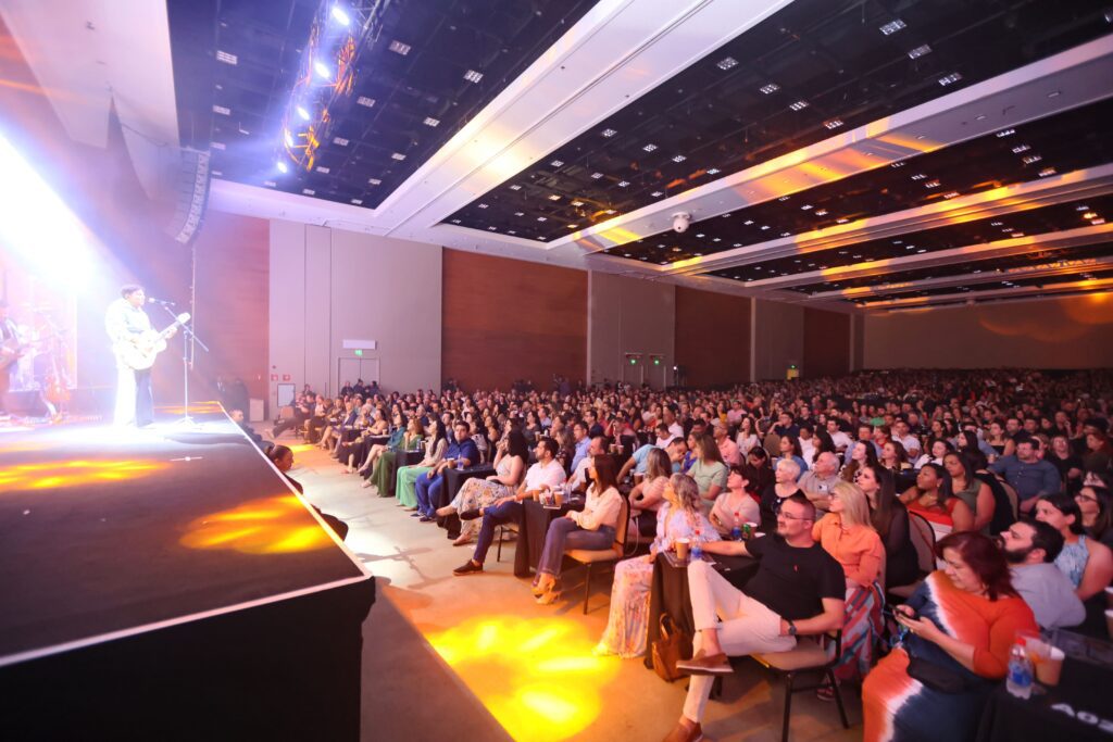 Jorge Vercillo no Multiplan Hall 31-08 | Crédito: Rafael Cautella