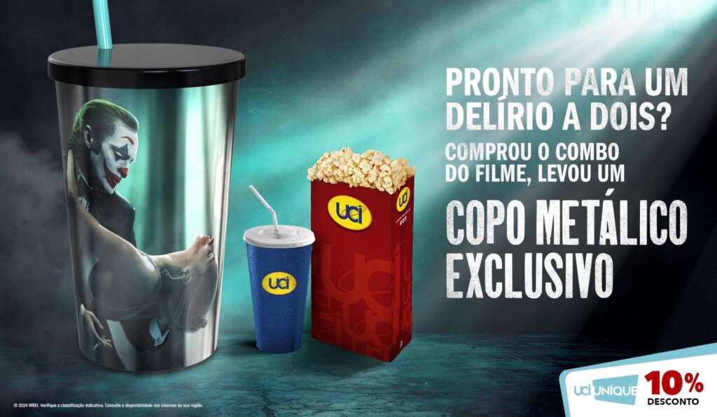 Combo do UCI Cinemas | Crédito: Divulgação