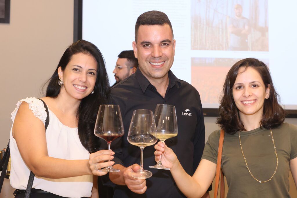 Degustação de vinhos no Gran Steak, em 24-10 | Crédito: Rafael Cautella