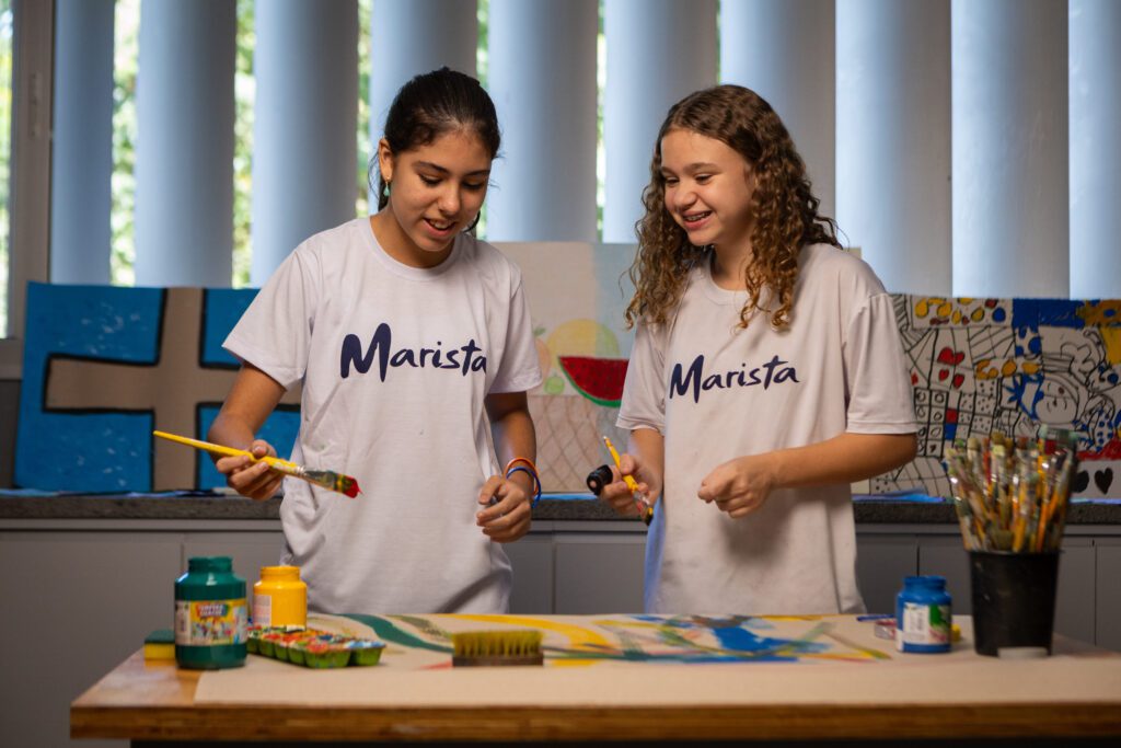 Alunos do Marista Champagnat | Crédito: Divulgação