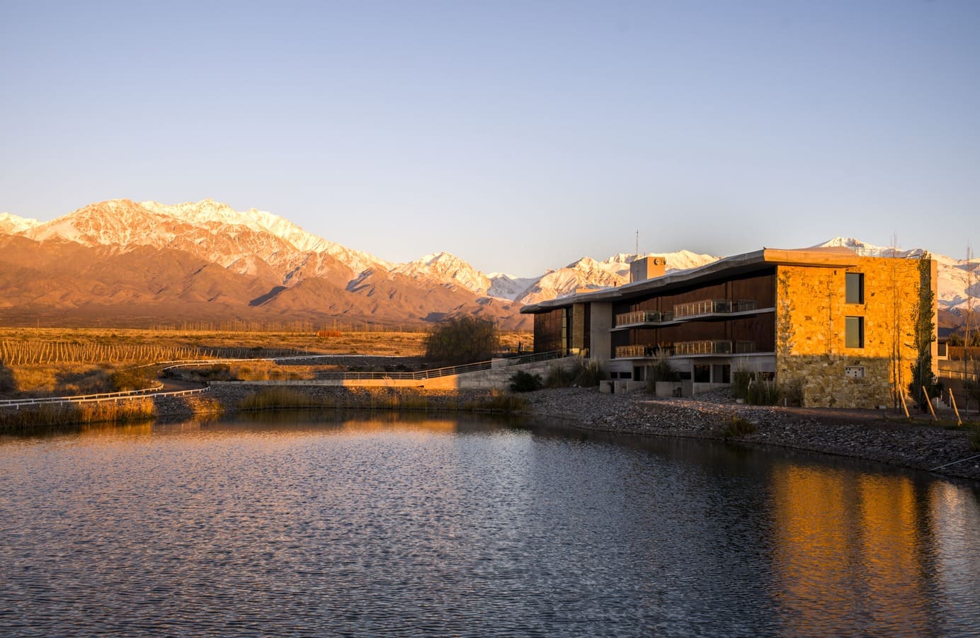 Casa de Uco, em Mendoza, na Argentina | Crédito: Divulgação