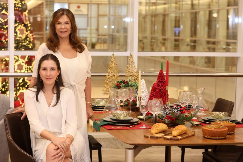 Mostra de mesas decoradas de Natal no RibeirãoShopping | Crédito: Rafael Cautella