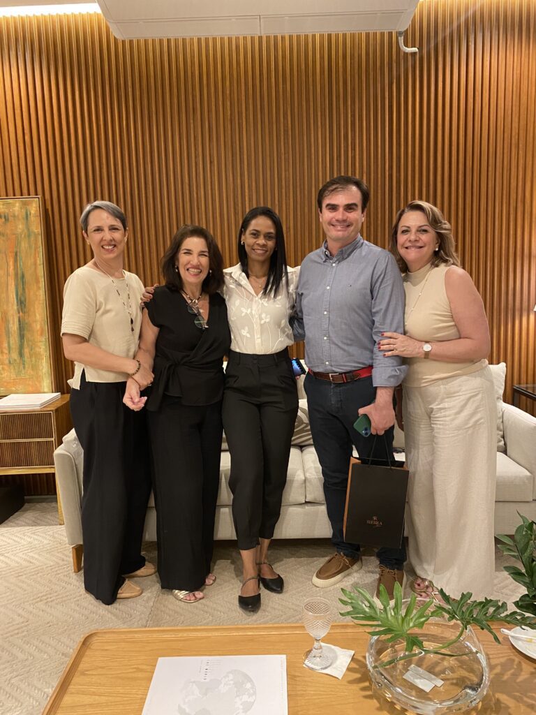 Sandra Cardinali, Maria Cristina La Rocca, Adriana Souza, Anderson Silveira, Beatriz Ferretti | Crédito: Divulgação