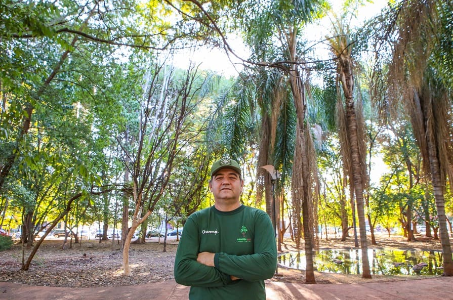 Gula Biagi, fundador do projeto voluntário ArboreSer | Crédito: Divulgação