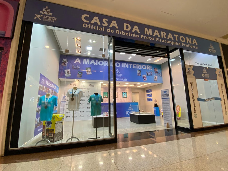 Casa da Maratona, no ShoppingSantaUrsula | Crédito: Divulgação