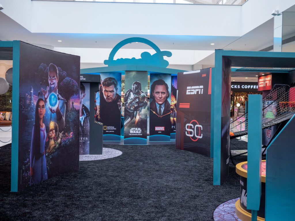 Experiência da Disney+ no Iguatemi Ribeirão Preto | Crédito: Divulgação