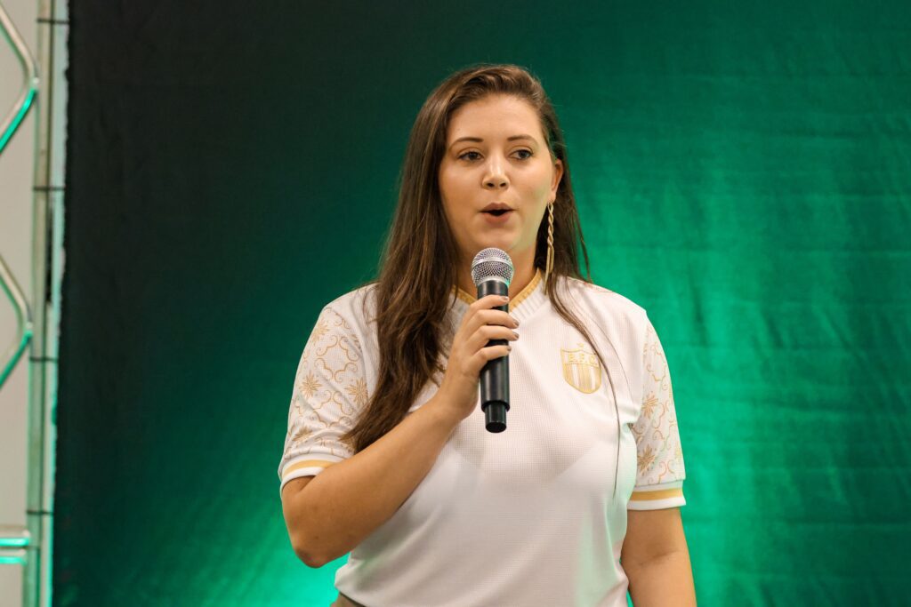 Apresentação dos novos patrocinador e uniforme | Crédito: Divulgação