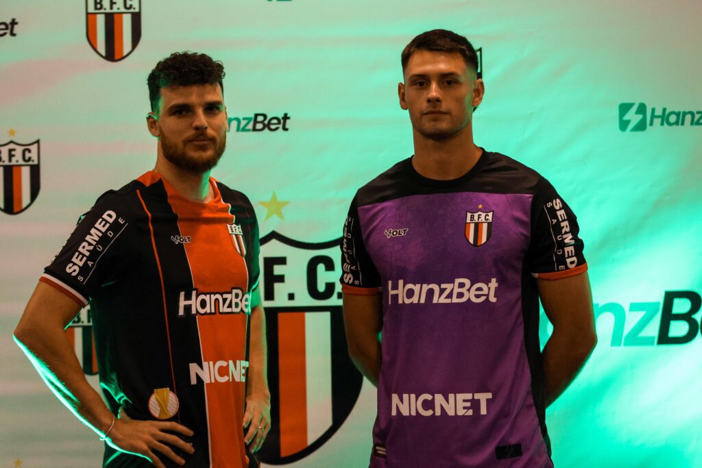Apresentação dos novos patrocinador e uniforme | Crédito: Divulgação