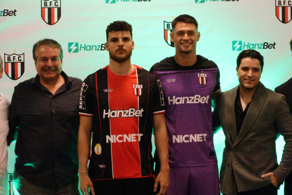 Apresentação dos novos patrocinador e uniforme | Crédito: Divulgação
