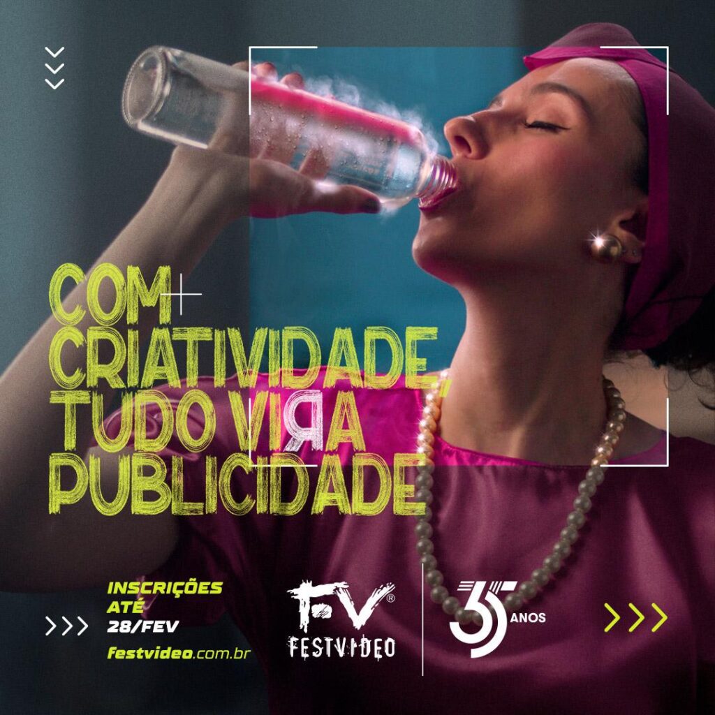 Campanha Festvideo 35 anos | Crédito: Reprodução