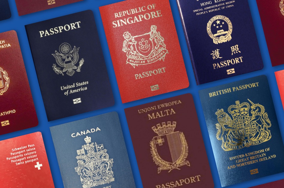 Passaportes internacionais | Crédito: Divulgação