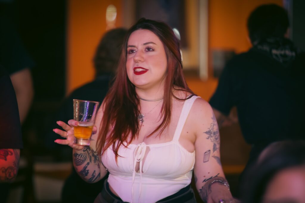 Beto Bruno, da Cachorro Grande, no Hard Rock Cafe | Crédito: Rafael Cautella