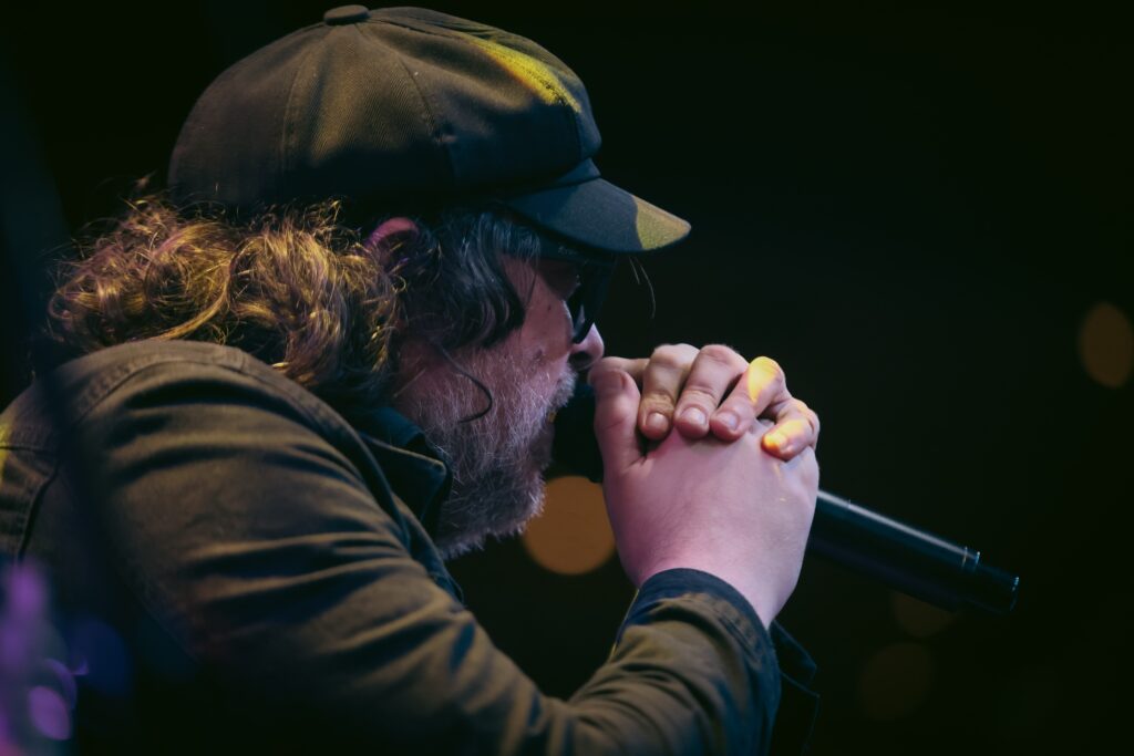 Beto Bruno, da Cachorro Grande, no Hard Rock Cafe | Crédito: Rafael Cautella