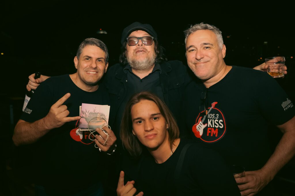 Beto Bruno, da Cachorro Grande, no Hard Rock Cafe | Crédito: Rafael Cautella