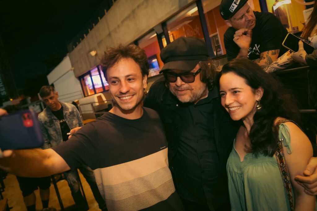 Beto Bruno, da Cachorro Grande, no Hard Rock Cafe | Crédito: Rafael Cautella