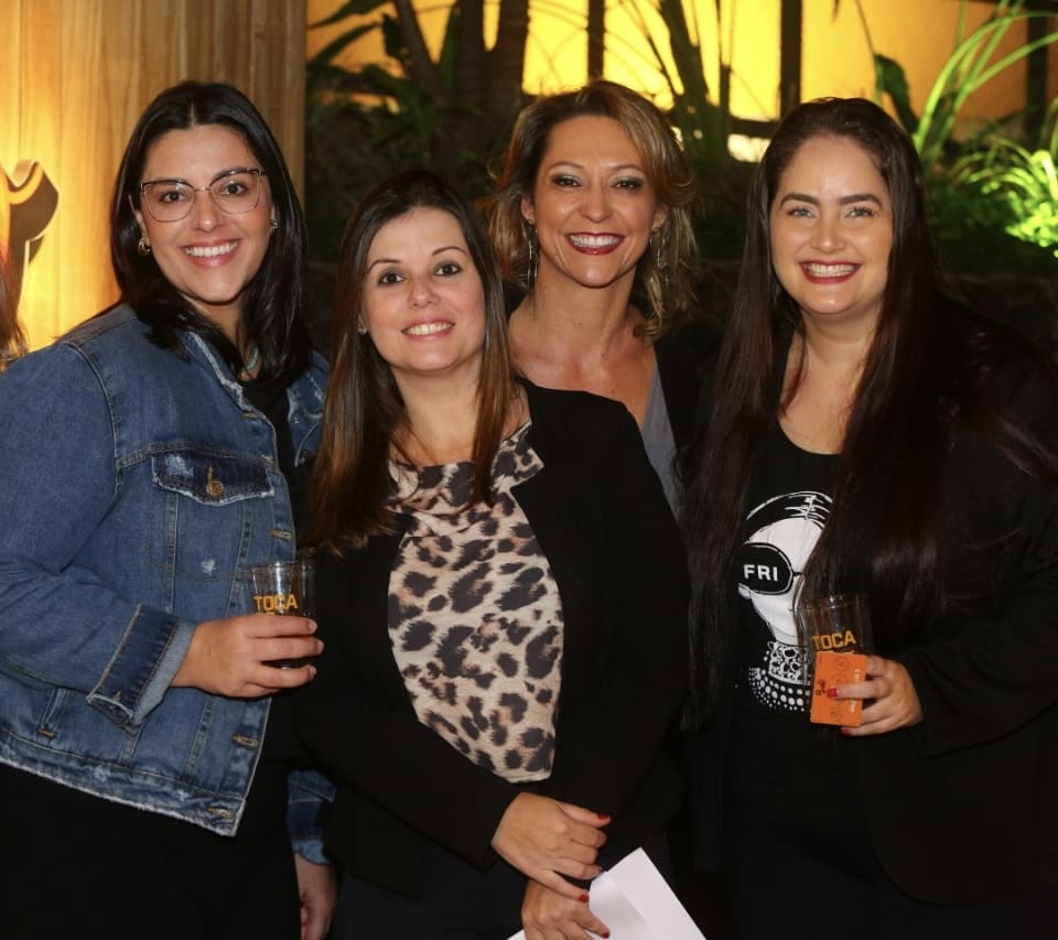 Gabi Virdes, Nath Vieira, Joelma Fachini e Samia Borges | Crédito: Rafael Cautella
