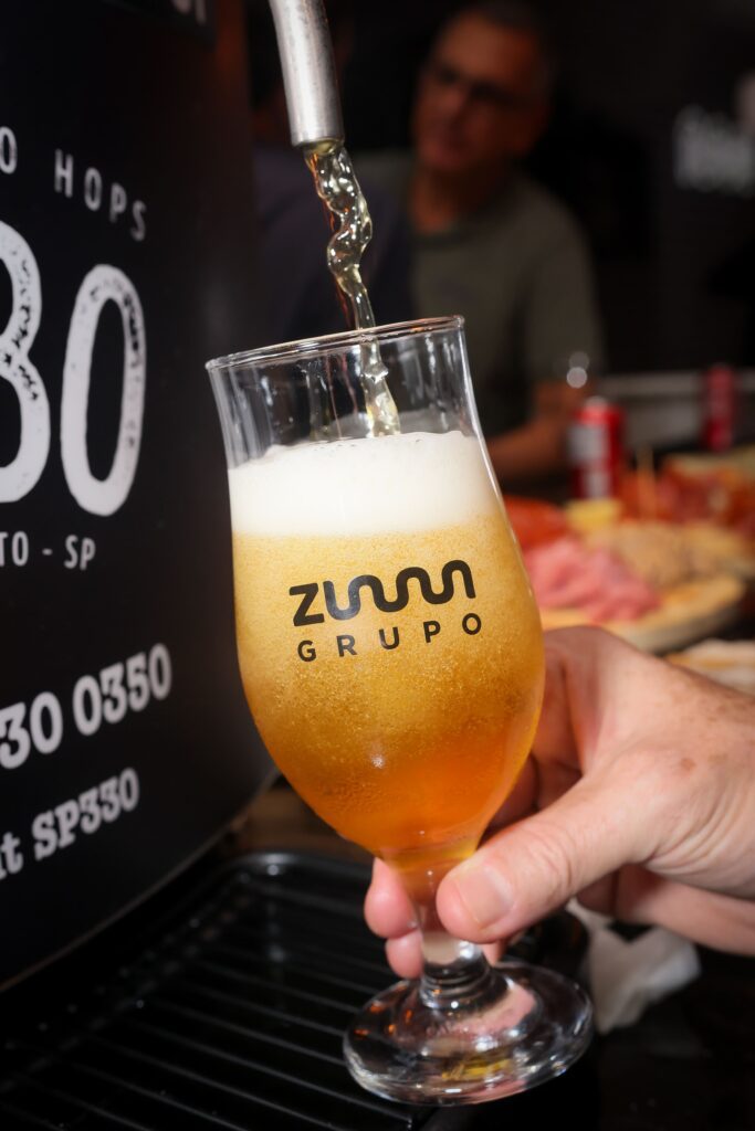 Chope SP 330 no Lounge Zumm | Crédito: Rafael Cautella