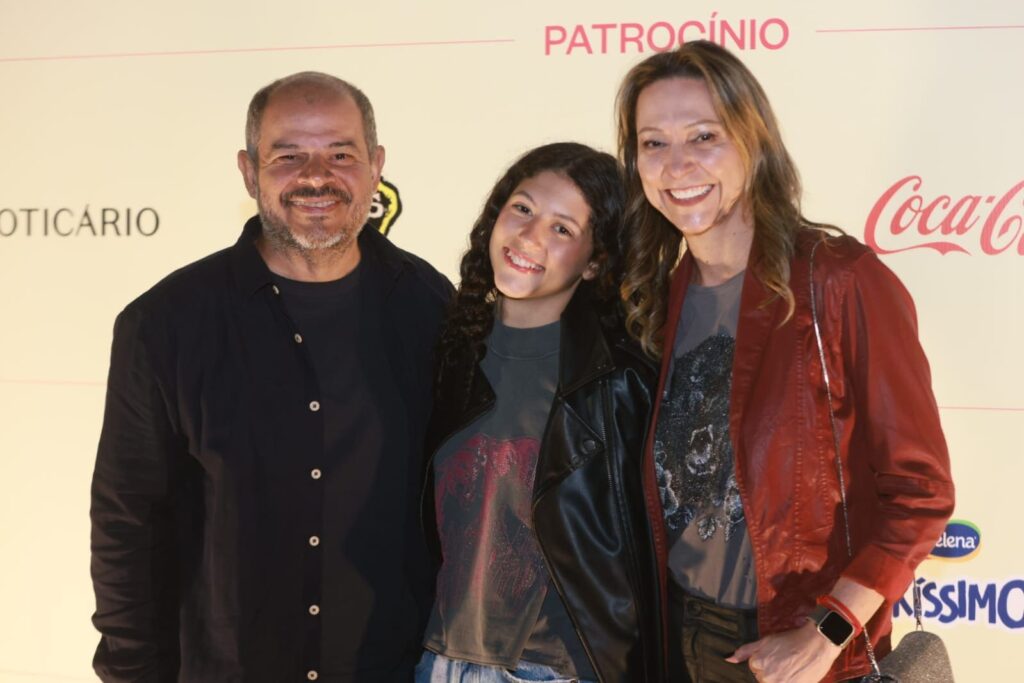 Luit Marques, Anna e Joelma Fachini Marques | Crédito: Arquivo pessoal