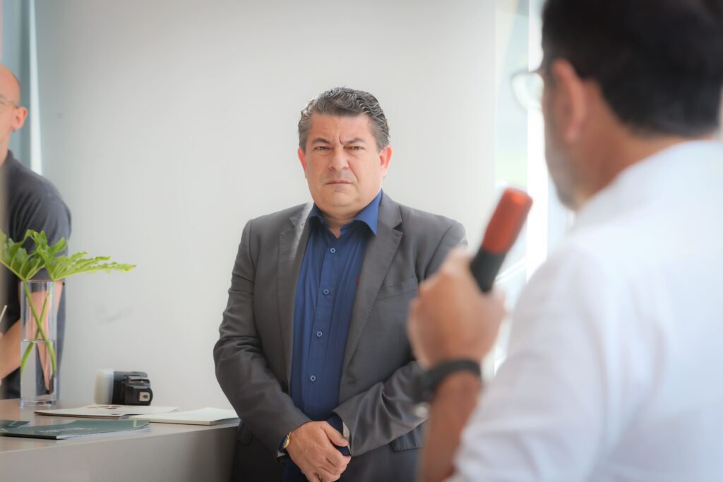 Apresentação do novo CEO da TARRAF | Crédito: Rafael Cautella