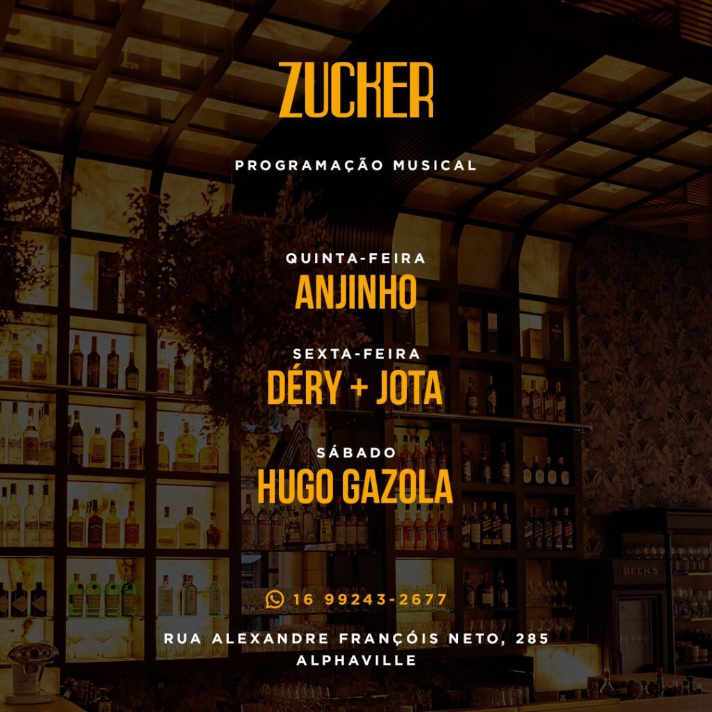 Agenda do Zucker entre 13 e 15 de março 