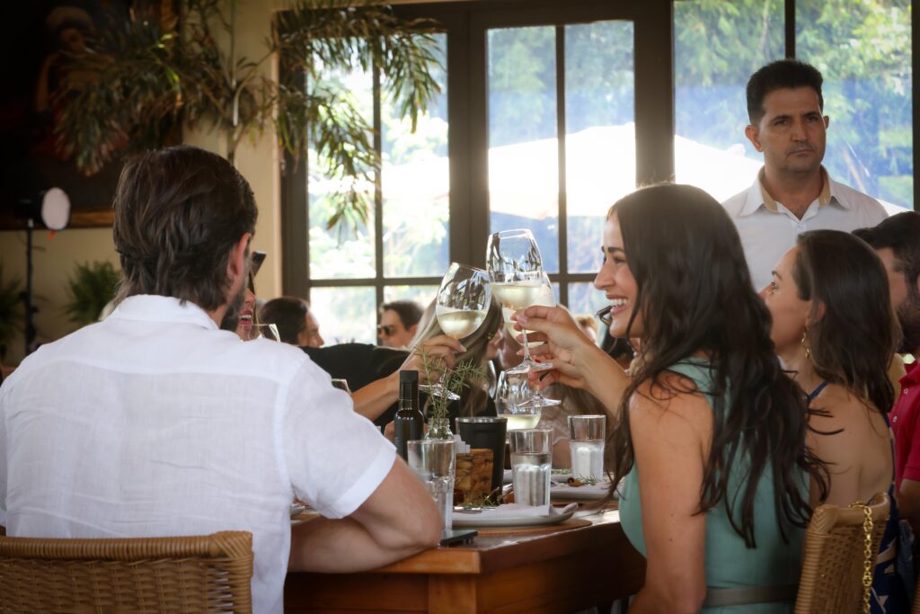 Almoço à italiana na Vinicola Biagi | Crédito: Rafael Cautella