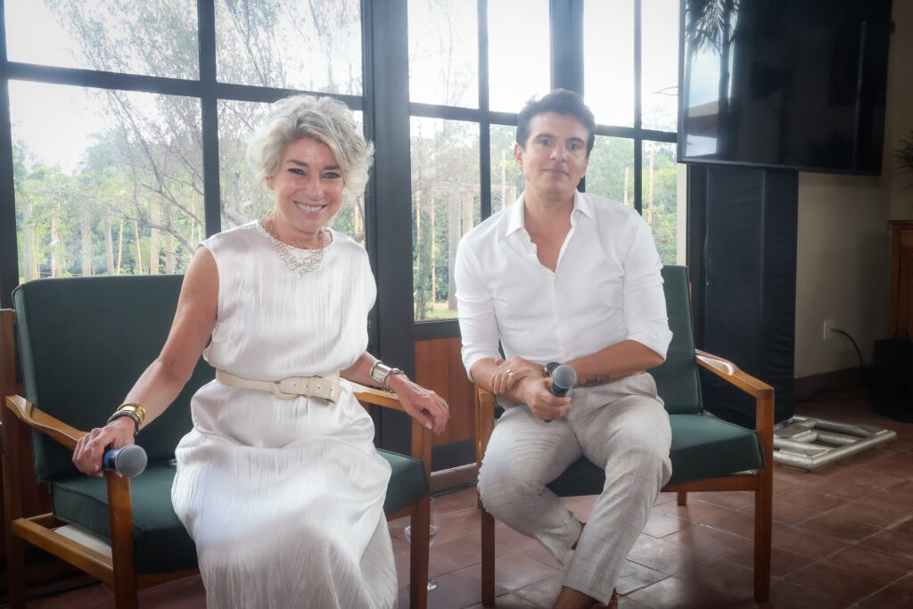 Consuelo Blocker em bate-papo na Vinicola Biagi | Crédito: Rafael Cautella 