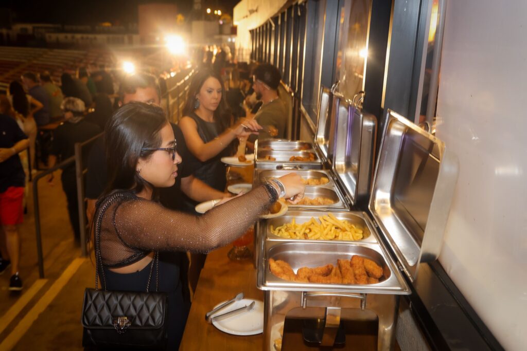 Camarote do show do Capital Inicial em Ribeirão Preto | Crédito: Rafael Cautella