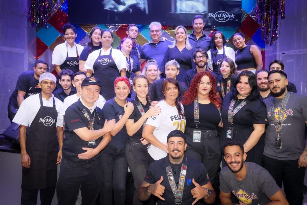 Equipe do Hard Rock Cafe Ribeirão Preto | Crédito: Rafael Cautella
