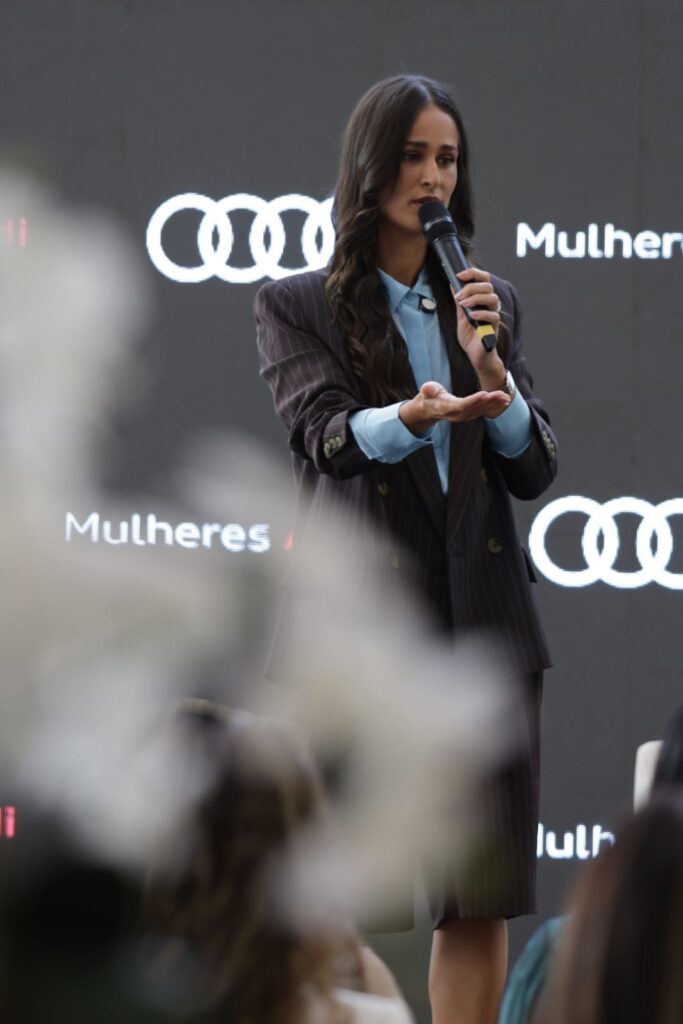 Alexandra Casoni em evento exclusivo na Audi Ribeirão Preto em 8 de março | Crédito: Divulgação