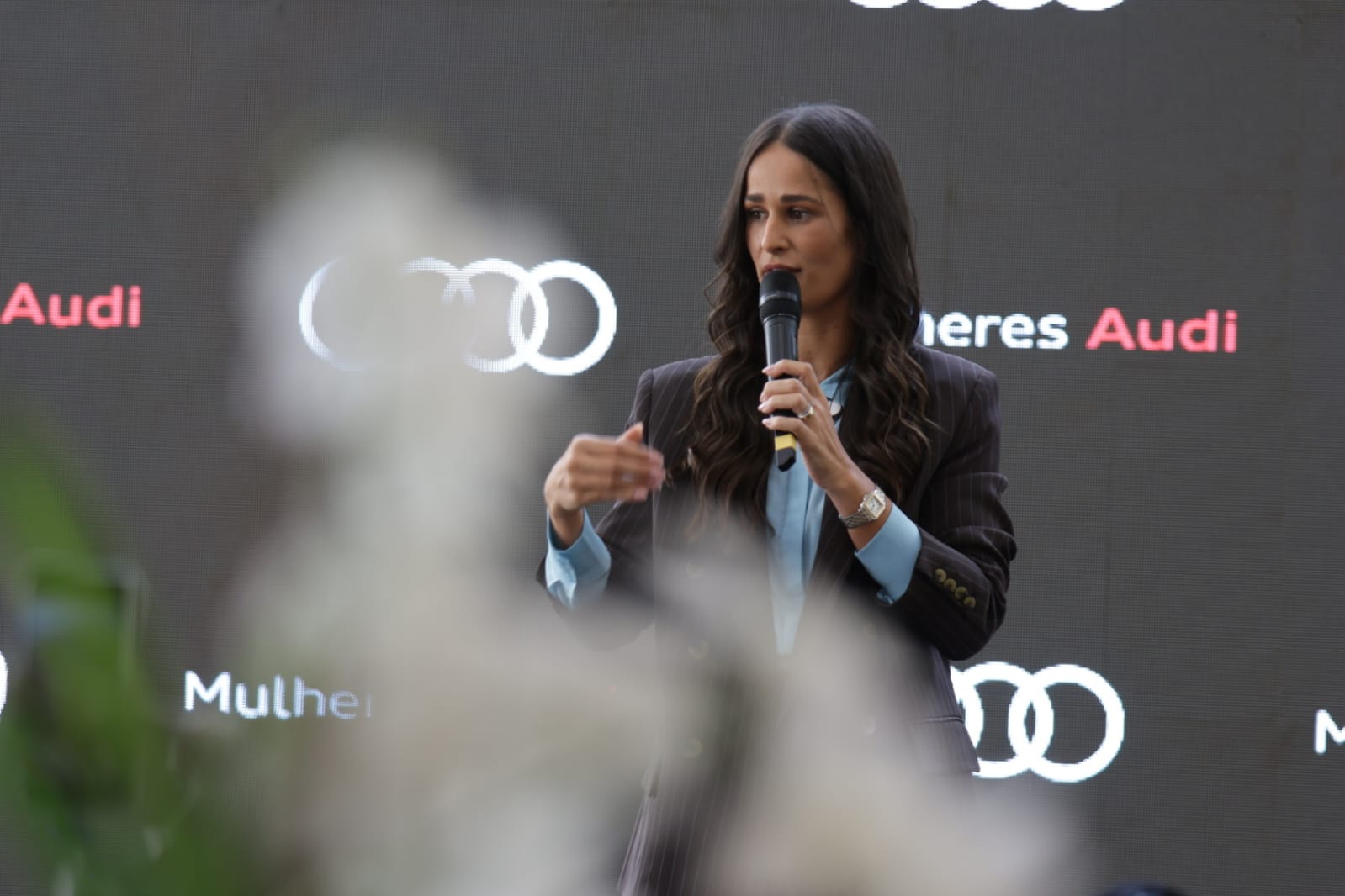 Alexandra Casoni em evento exclusivo na Audi Ribeirão Preto em 8 de março | Crédito: Divulgação