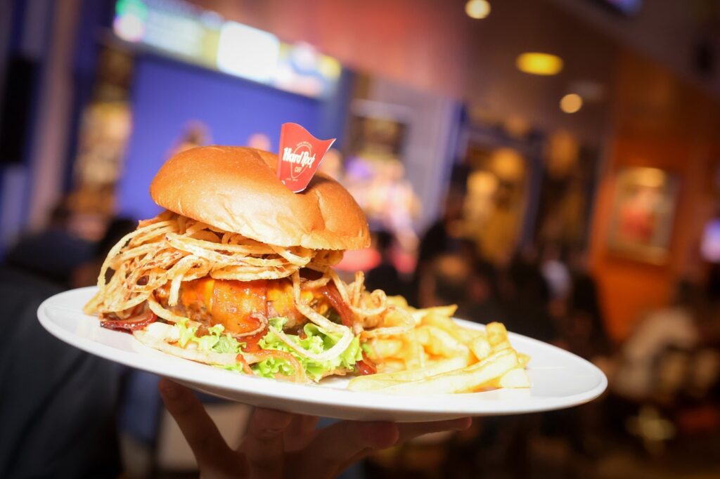 Opções do Menu do Hard Rock Cafe Ribeirão Preto | Crédito: Rafael Cautella