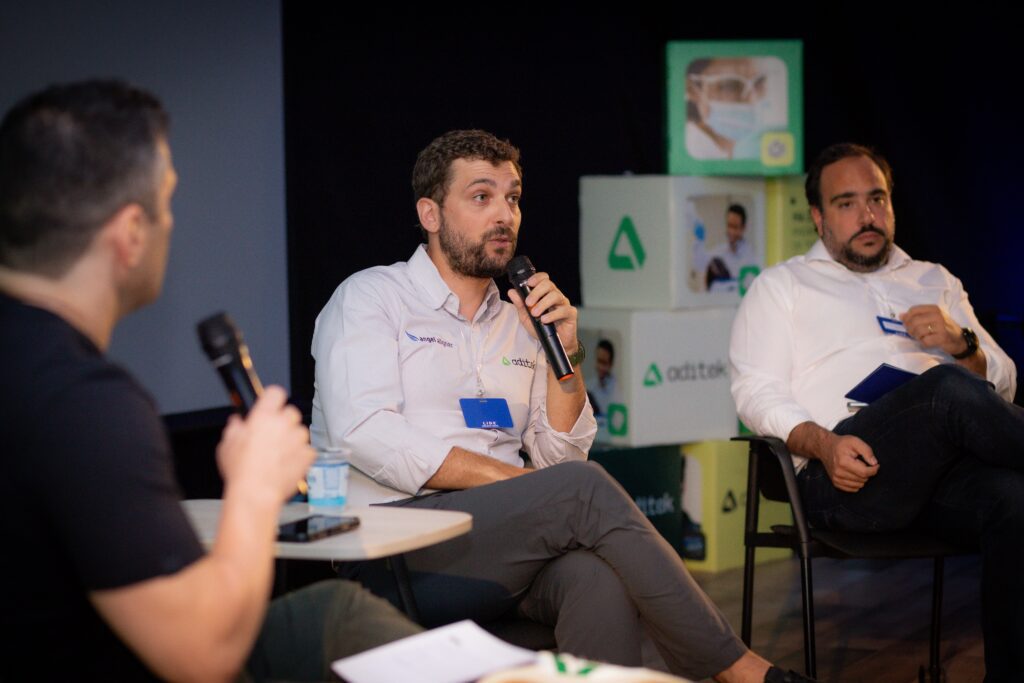 LIDE Empreendedor com Eduardo Lopes, com o CEO da Aditek | Crédito: Mariana Pizzo